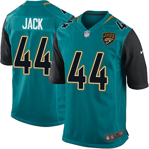 Men's Game Myles Jack Nike Jersey Teal Green Home - #44 NFL Jacksonville Jaguars